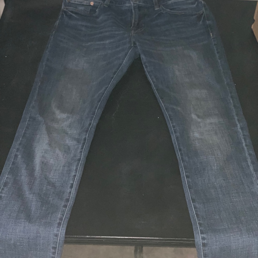 Skinny American eagle 32x36 blue Jean stretch